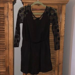 BCBG black romper